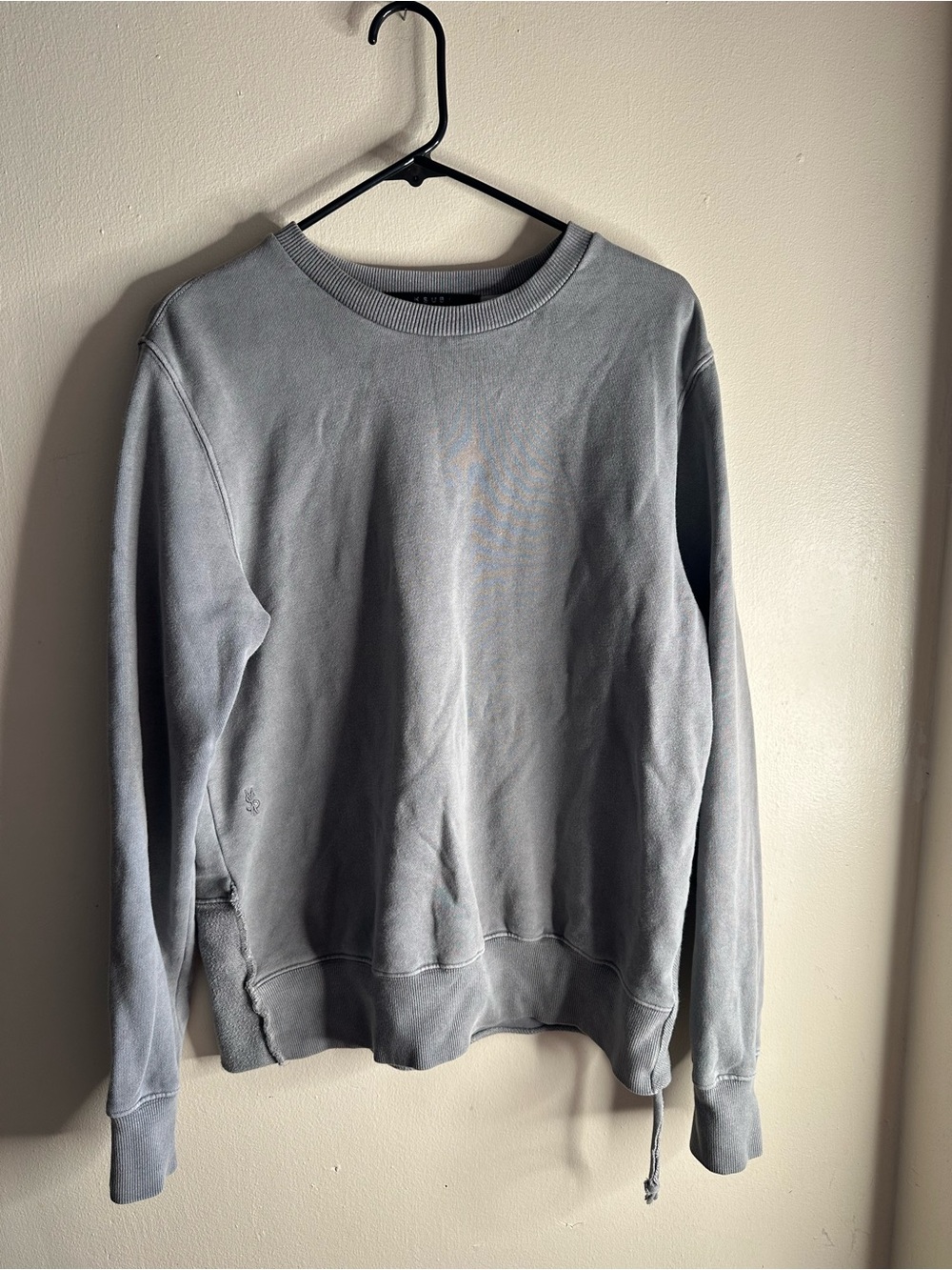 Ksubi Light Gray Crewneck Sweatshirt
